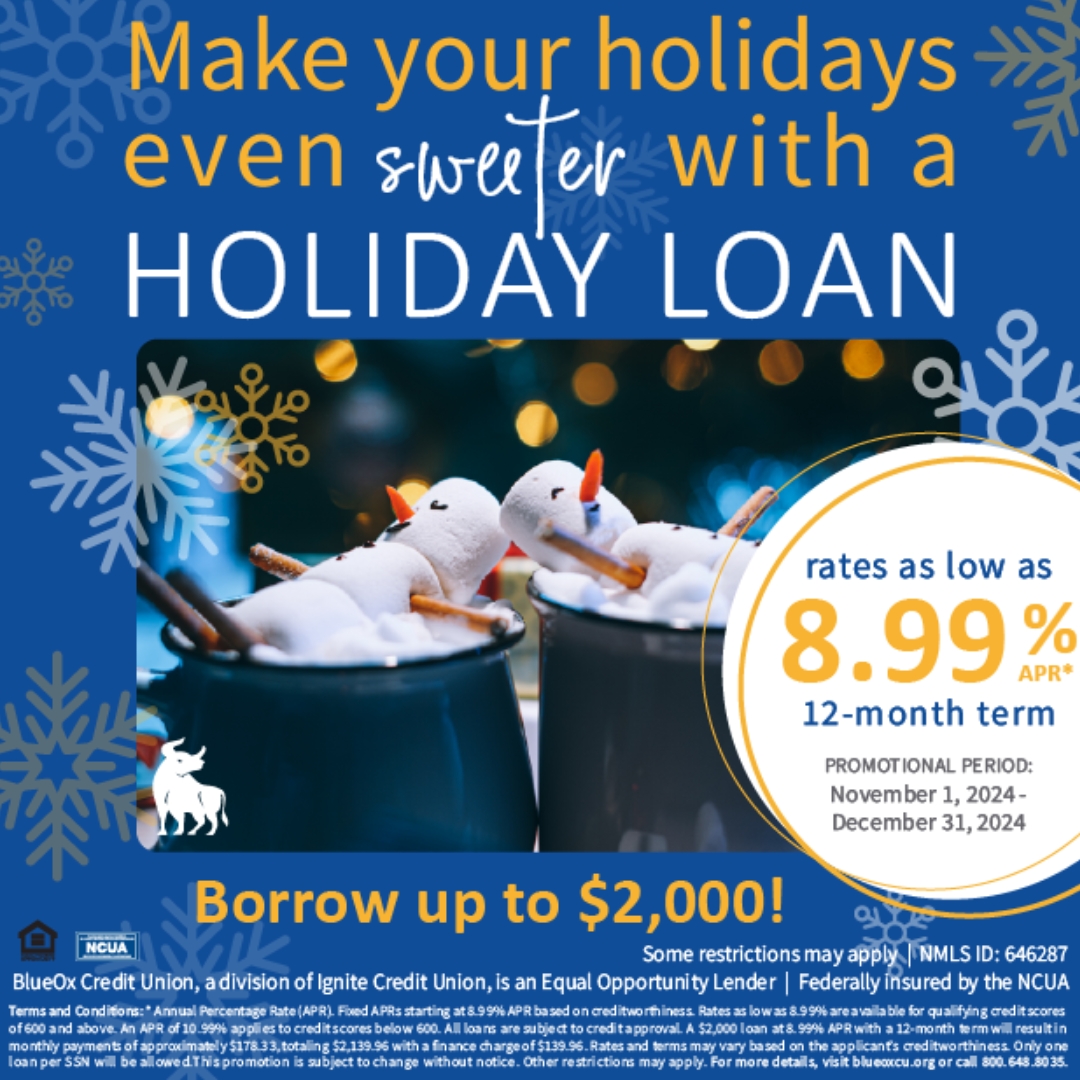 Holiday Loan Promotion - BlueOx Credit Union