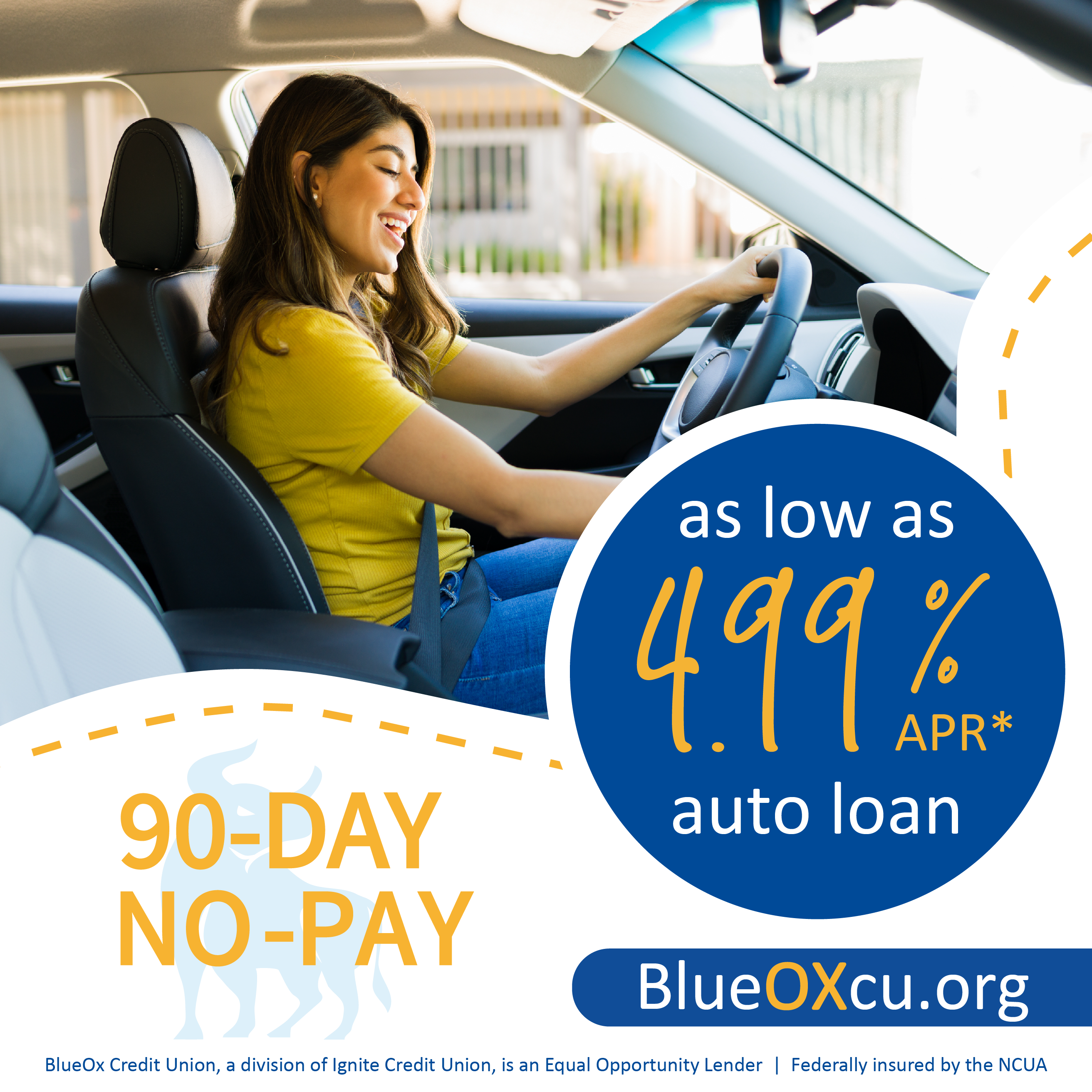 Auto Loan Promotion - BlueOx Credit Union