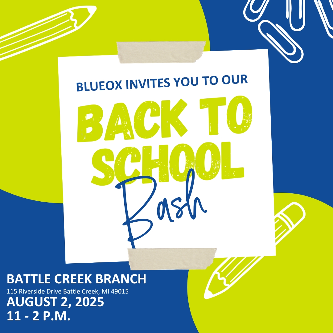 2025 Back-to-School Bash - BlueOx Credit Union