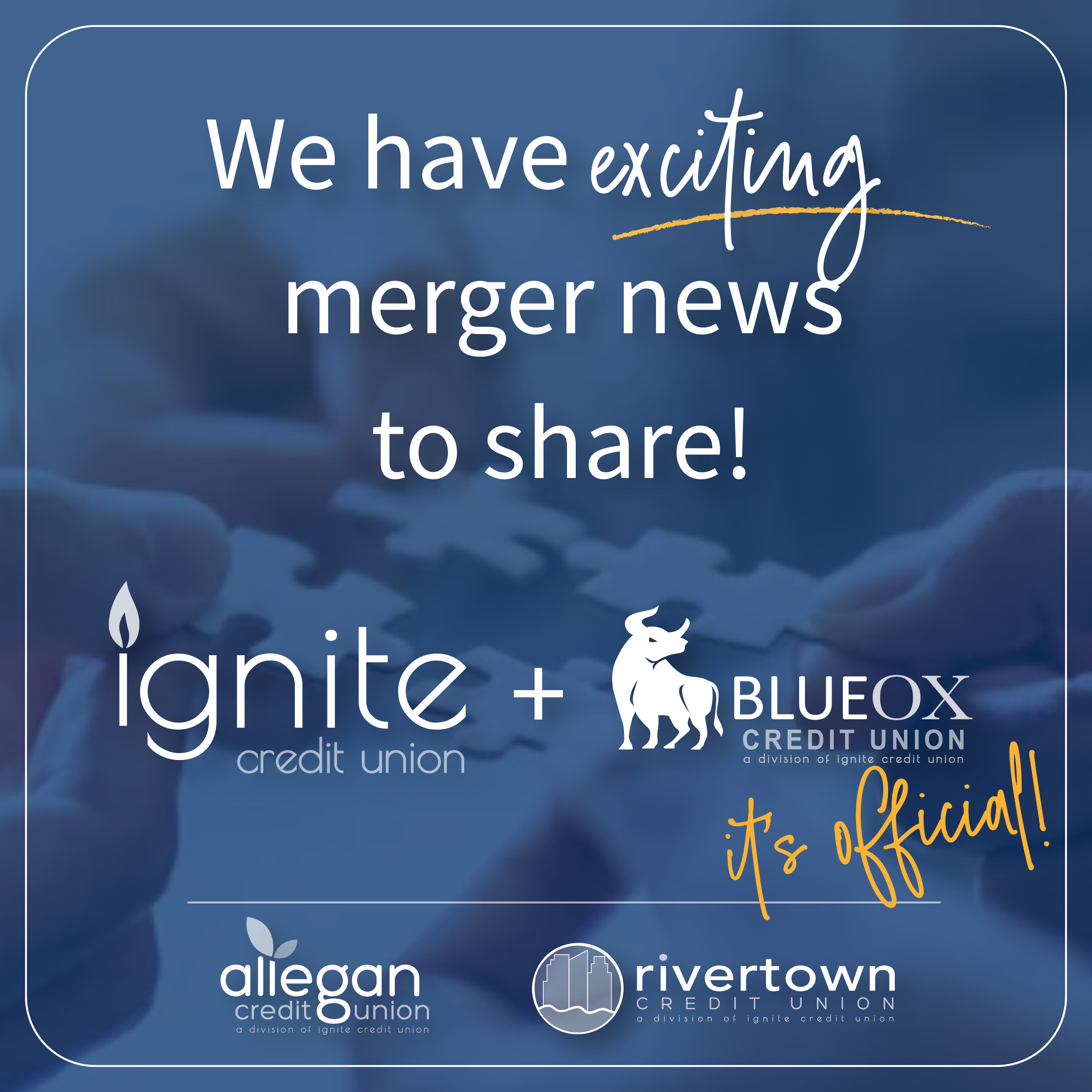 Ignite Merger - It's Official!